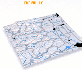 3d view of Eddyville