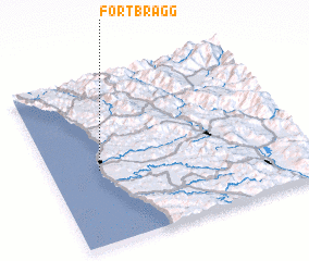 3d view of Fort Bragg