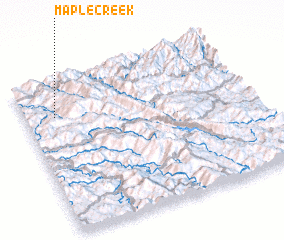 3d view of Maple Creek