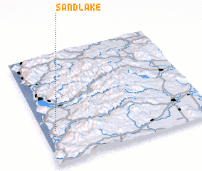 3d view of Sandlake