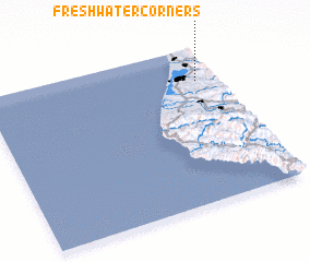 3d view of Freshwater Corners