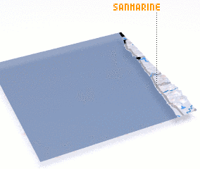 3d view of San Marine