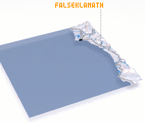 3d view of False Klamath