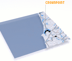 3d view of Crown Point