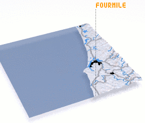 3d view of Fourmile