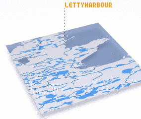 3d view of Letty Harbour