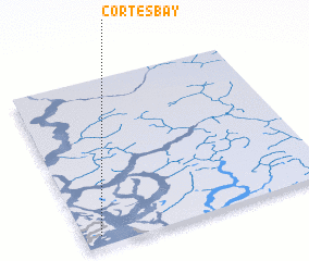 3d view of Cortes Bay