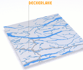 3d view of Decker Lake