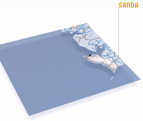 3d view of Sanda