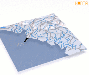 3d view of Konta