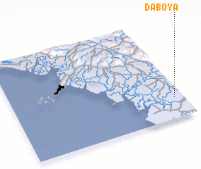 3d view of Daboya