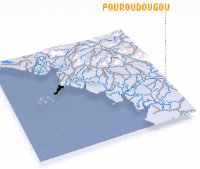 3d view of Fouroudougou