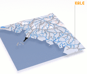 3d view of Kalé