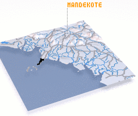 3d view of Mandékoté