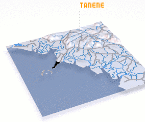 3d view of Tanéné