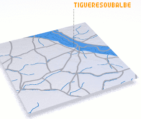 3d view of Tiguéré Soubalbé