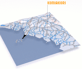 3d view of Koniakori