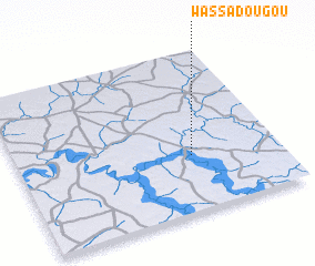 3d view of Wassadougou