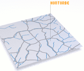 3d view of Hontorbé