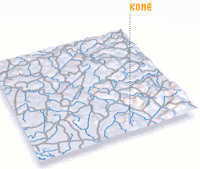 3d view of Komé