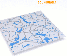 3d view of Doukouréla