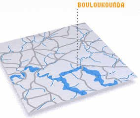 3d view of Bouloukounda