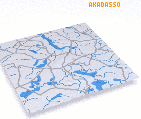 3d view of Akadasso