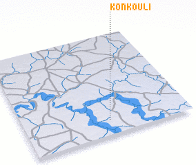 3d view of Konkouli