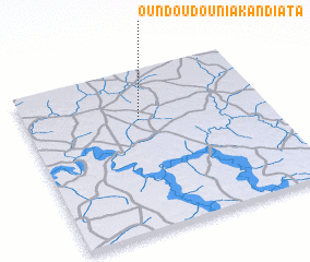 3d view of Oundoudou Niakandiata