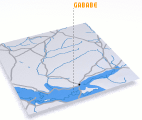 3d view of Gababé