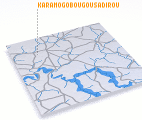 3d view of Karamogobougou Sadirou