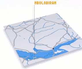 3d view of Mbolo Biram