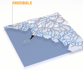 3d view of Khonibalé