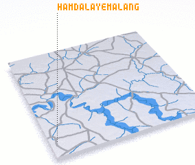 3d view of Hamdalaye Malang