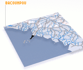 3d view of Bacoumpou