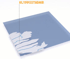 3d view of Klyppsstaðir