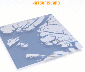 3d view of Watson Island