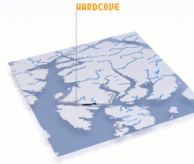 3d view of Ward Cove