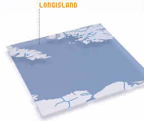 3d view of Long Island