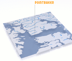 3d view of Point Baker