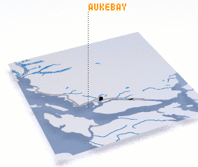 3d view of Auke Bay