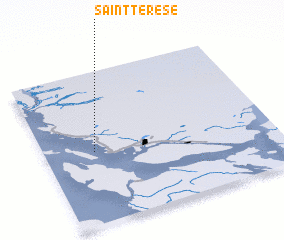 3d view of Saint Terese