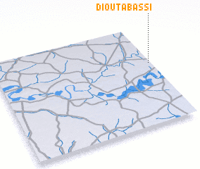 3d view of Dioutabassi