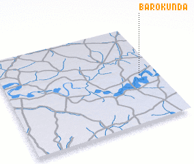 3d view of Baro Kunda