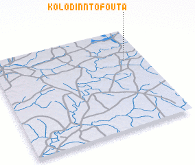 3d view of Kolodinnto Fouta