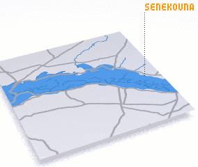 3d view of Séné Kouna