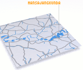 3d view of Mansajang Kunda