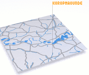 3d view of Korop Maoundé