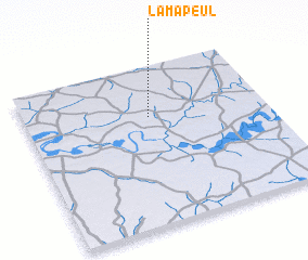3d view of Lama Peul