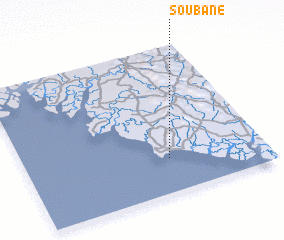 3d view of Soubané